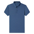 2026 New Men's Casual Fashion Printed Pattern Short Sleeve Polo Shirt Korean Edition Summer T-shirt Comfortable Versatile Top
