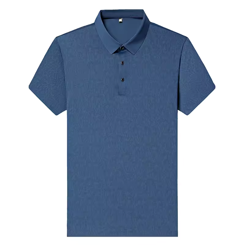 2026 New Men's Casual Fashion Printed Pattern Short Sleeve Polo Shirt Korean Edition Summer T-shirt Comfortable Versatile Top