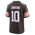 My Store C.Browns #10 Quinshon Judkins Brown 2025 Draft Game Stitched Jerseys