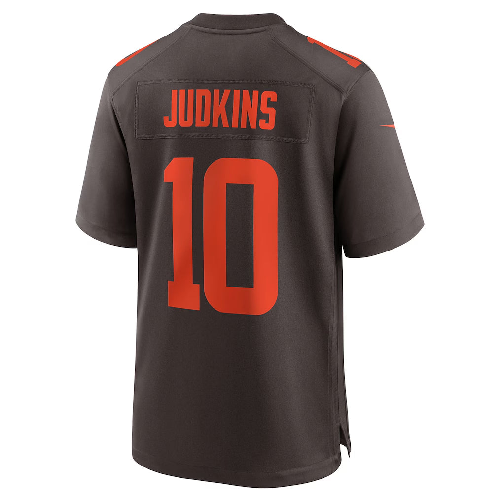 My Store C.Browns #10 Quinshon Judkins Player Brown Game Stitched Jerseys