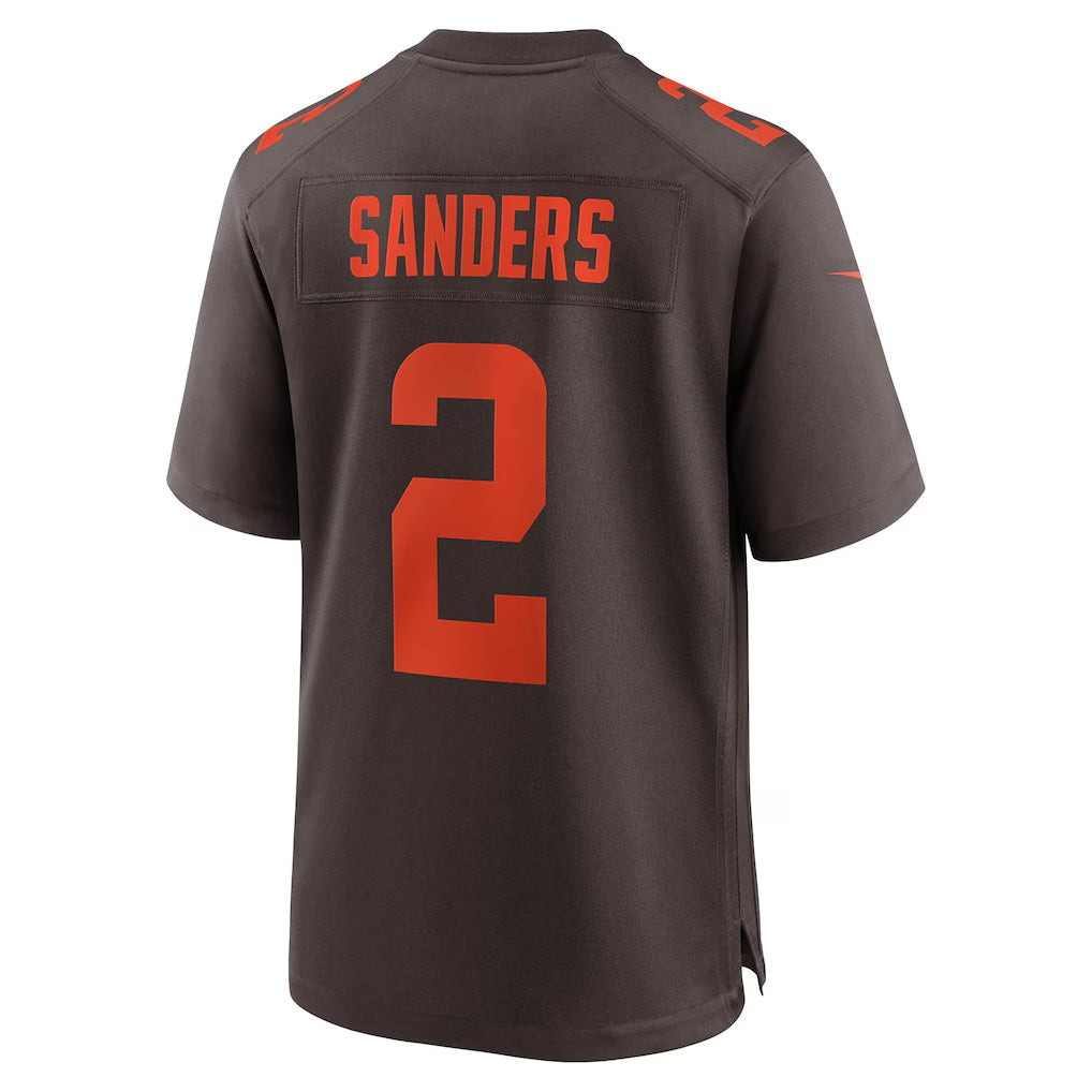 My Store C.Browns #2 Shedeur Sanders Brown Alternate Game Stitched Jerseys