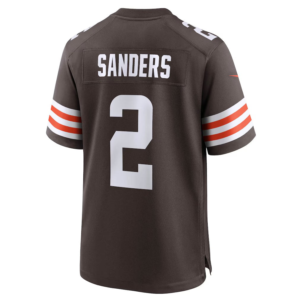 My Store C.Browns #2 Shedeur Sanders Brown Game Stitched Jerseys