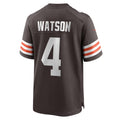 My Store C.Browns #4 Deshaun Watson Brown Game Stitched Jerseys