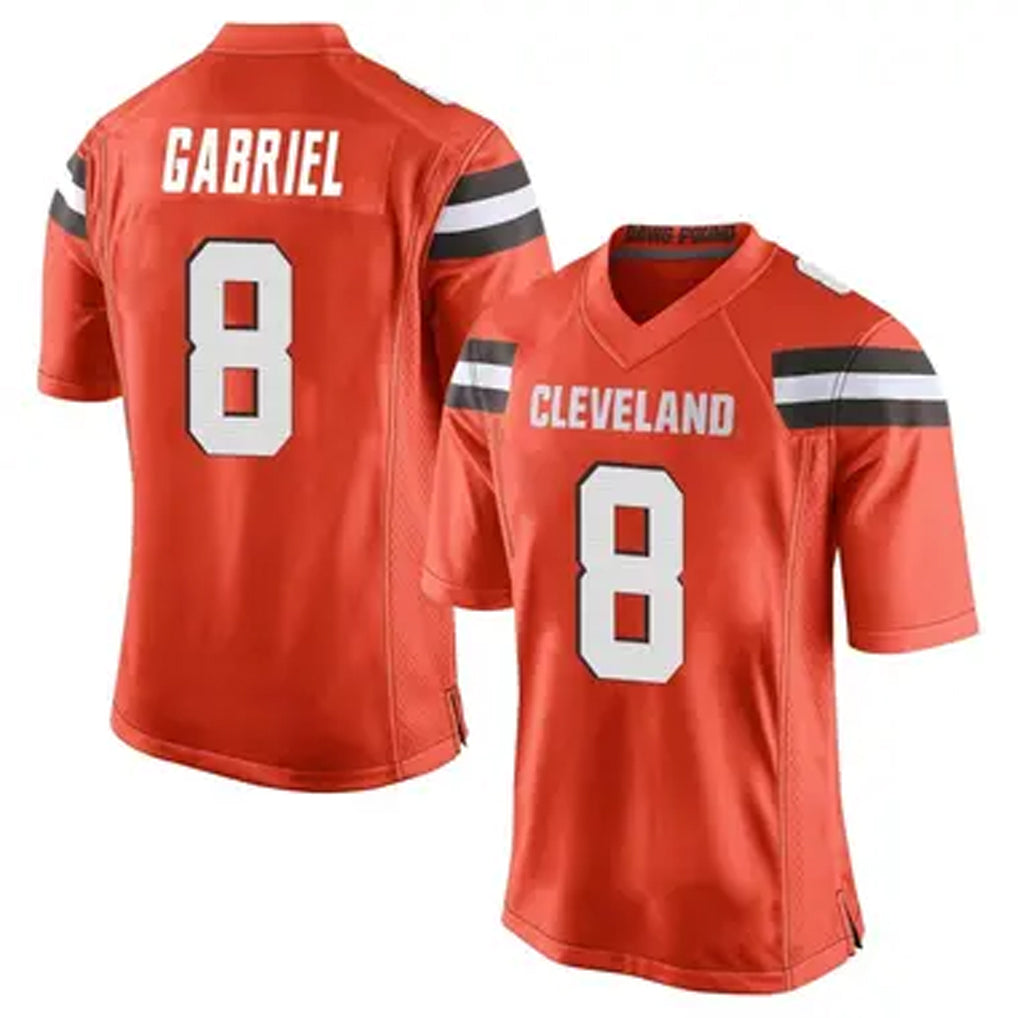 My Store C.Browns #8 Dillon Gabriel Player Orange Game Stitched Jerseys