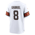 My Store C.Browns #8 Dillon Gabriel Player White Home Game Stitched Jerseys