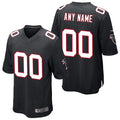 My Store Custom A.Falcons Black Alternate Game Stitched Jerseys