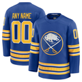 My Store Custom B.Sabres Royal Home Premium Stitched Jerseys