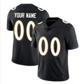 My Store Custom B.Ravens Black Replica Limited Game Stitched Jerseys