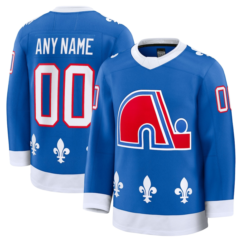 My Store Custom C.Avalanche Blue Alternate Heritage Premium Jerseys