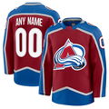 My Store Custom C.Avalanche Burgundy Home Premium Jerseys