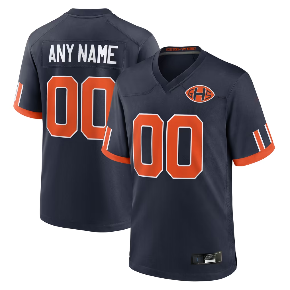 My Store Custom C.Bears Navy  2026 Rivalries Collection Game Stitched Jerseys