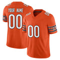 My Store Custom C.Bears Orange Vapor F.U.S.E. Limited Home Game Any Name & Numbers Stitched Jerseys