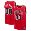 My Store Custom C.Bulls Red Fast Break Jerseys - Icon Edition