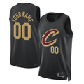 My Store Custom C.Cavaliers Black 202223 Swingman Jerseys - Statement Edition