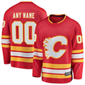 My Store Custom C.Flames Red Home Breakaway Jerseys