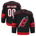 My Store Custom C.Hurricanes Black Home Authentic Pro Stitched Jerseys