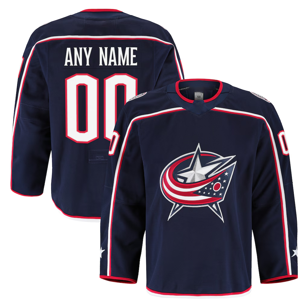 My Store Custom CB.Jackets Navy Home Authentic Pro Jersey