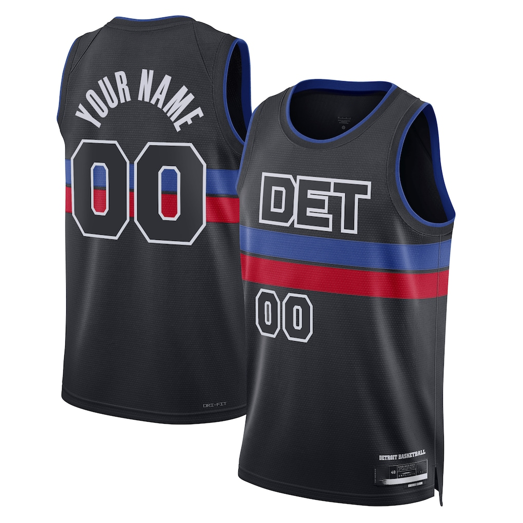 My Store Custom D.Pistons 202223 Swingman Jerseys - Statement Edition