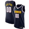 My Store Custom D.Nuggets Navy 202021 Authentic Jerseys - Icon Edition