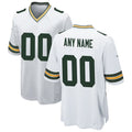 My Store Custom GB.Packers White Home Game Stitched Jerseys