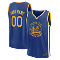 My Store Custom GS.Warriors Royal Fast Break Jerseys - Icon Edition