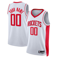 My Store Custom H.Rockets White Swingman Stitched Stitched Jerseys- Association Edition