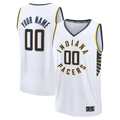 My Store Custom I.Pacers White Fast Break Jerseys - Icon Edition