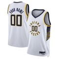 My Store Custom I.Pacers White Swingman Jerseys - Association Edition