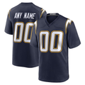 My Store Custom LA.Chargers Navy Alternate Super Chargers Game Stitched Jerseys