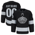 My Store Custom LA.Kings Black Alternate Authentic Pro Jerseys