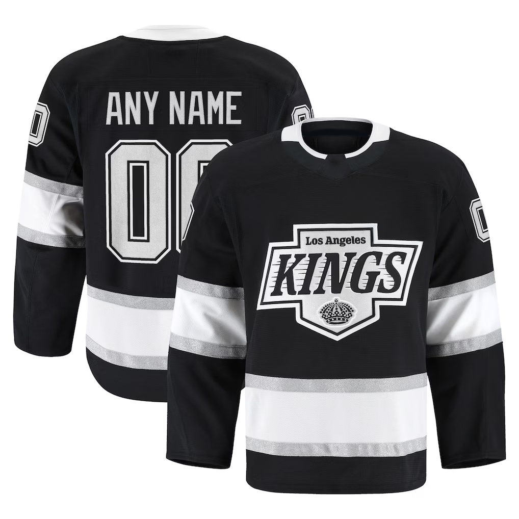 My Store Custom LA.Kings Black Home Authentic Pro Jerseys