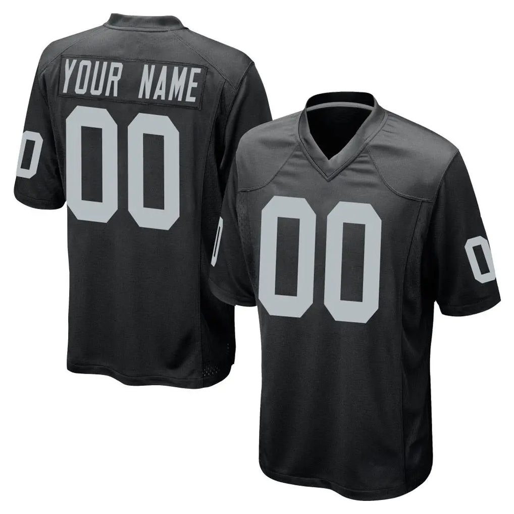 My Store Custom LV.Raiders Black Home Game Any Name & Numbers Stitched Jerseys