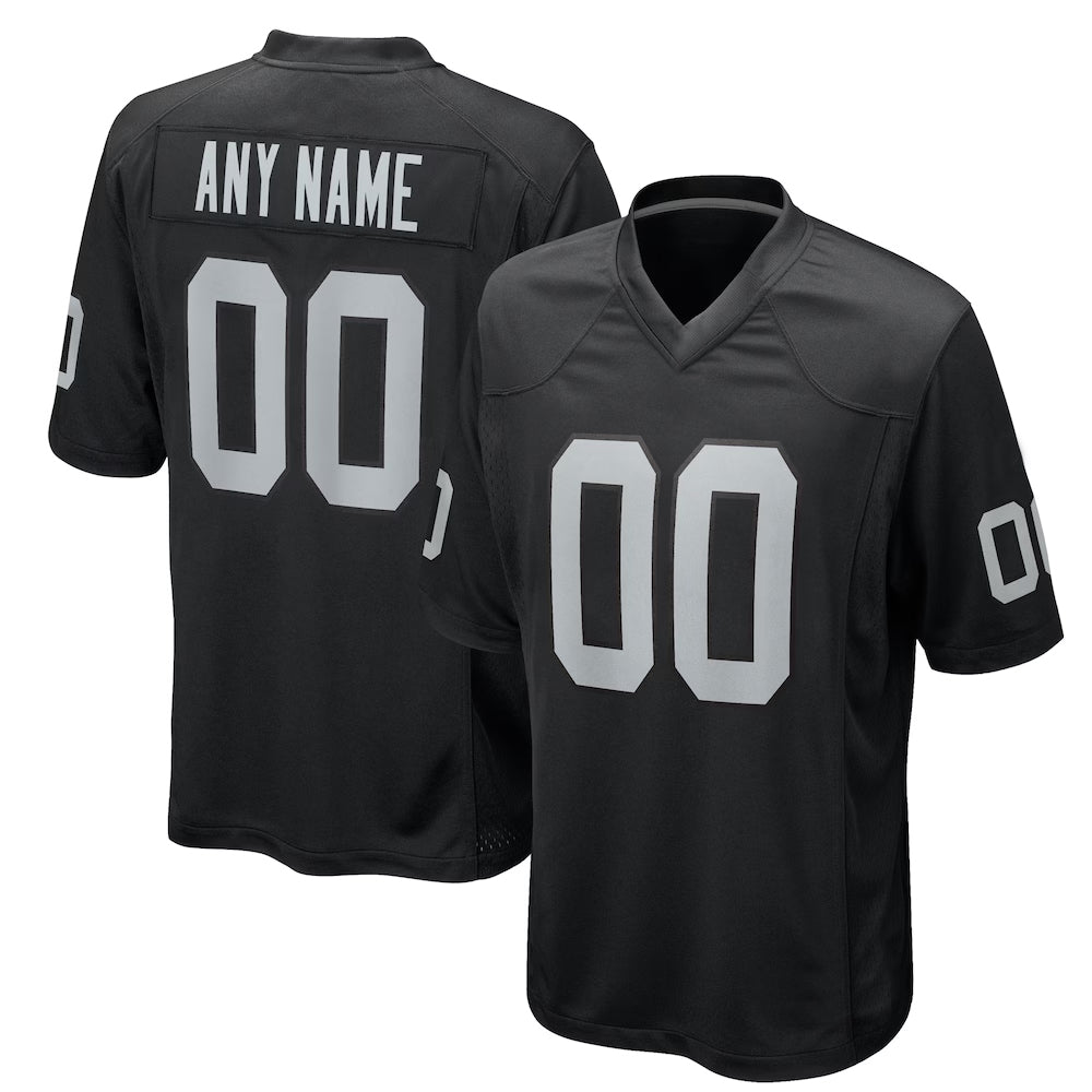 My Store Custom LV.Raiders Black Home GameStitched Jerseys