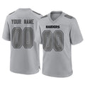 My Store Custom LV.Raiders Gray Atmosphere Fashion Limited Game Any Name & Numbers Stitched Jerseys