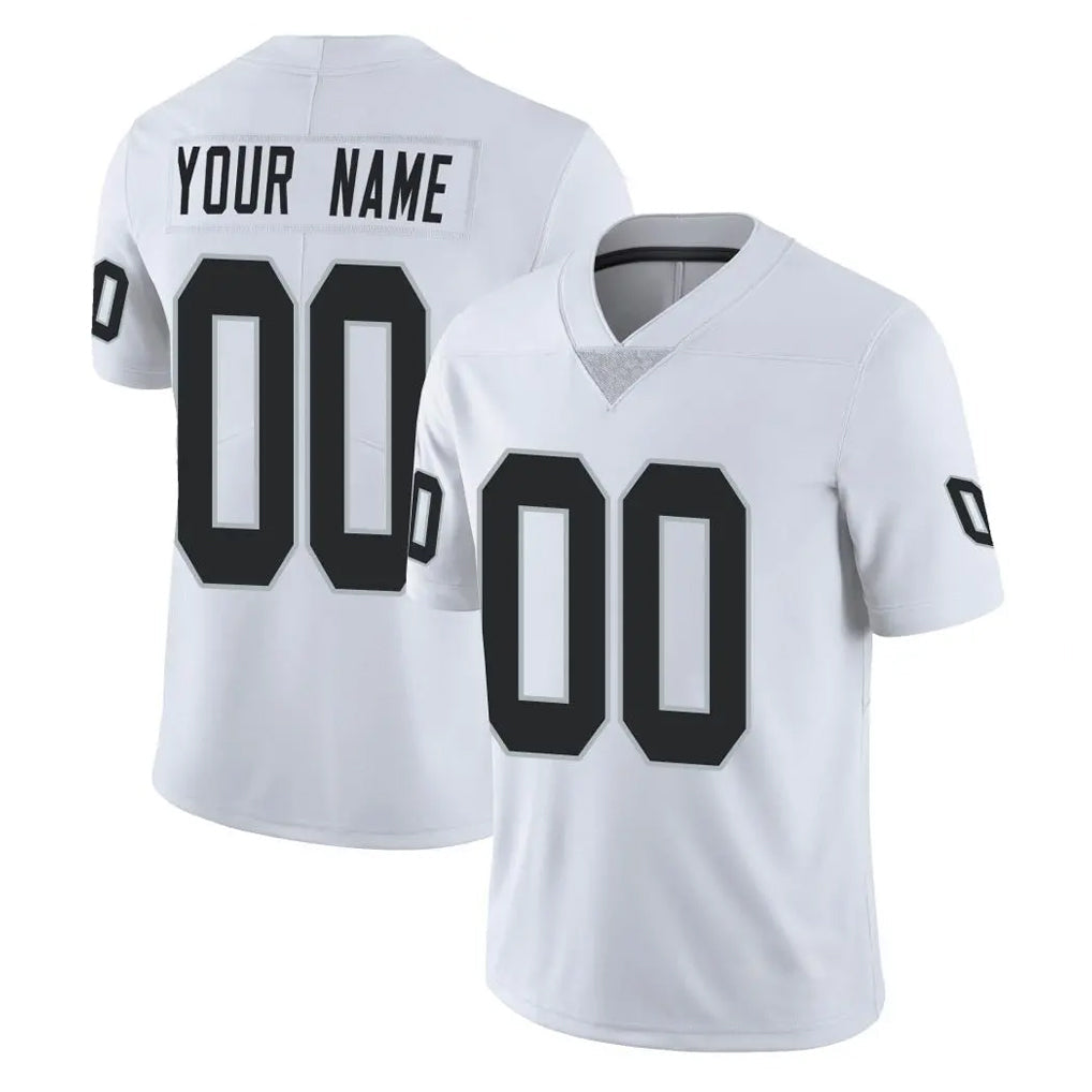 My Store Custom LV.Raiders White Limited Vapor Untouchable Home Game Any Name & Numbers Stitched Jerseys