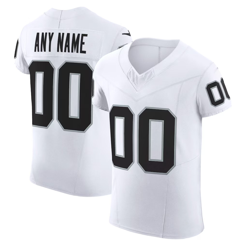 My Store Custom LV.Raiders White Vapor F.U.S.E. Elite Stitched Jerseys