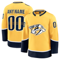 My Store Custom N.Predators Gold Home Premium Jerseys