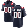 My Store Custom NE.Patriots Navy Game Stitched Jerseys