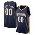 My Store Custom NO.Pelicans Navy 202223 Swingman Stitched Jerseys- Icon Edition