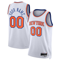 My Store Custom NY.Knicks White Swingman Jerseys - Association Edition
