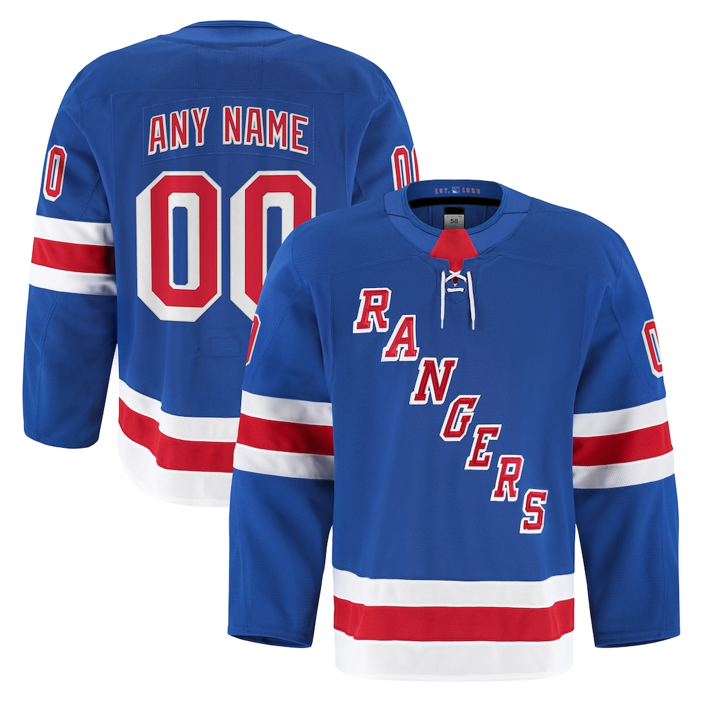 My Store Custom NY.Rangers Royal Home Authentic Pro Jerseys