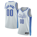 My Store Custom O.Magic Silver 202526 City Edition Swingman Jerseys