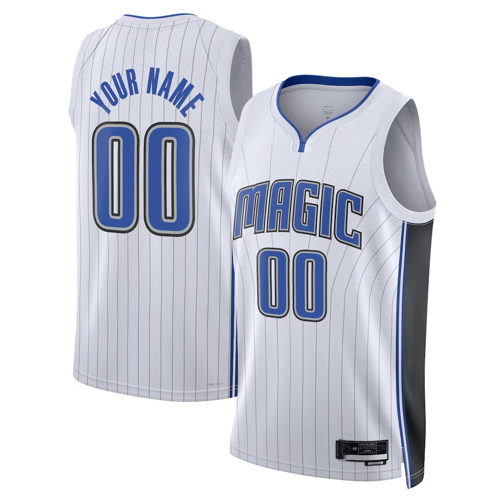 My Store Custom O.Magic White Swingman Jerseys - Association Edition