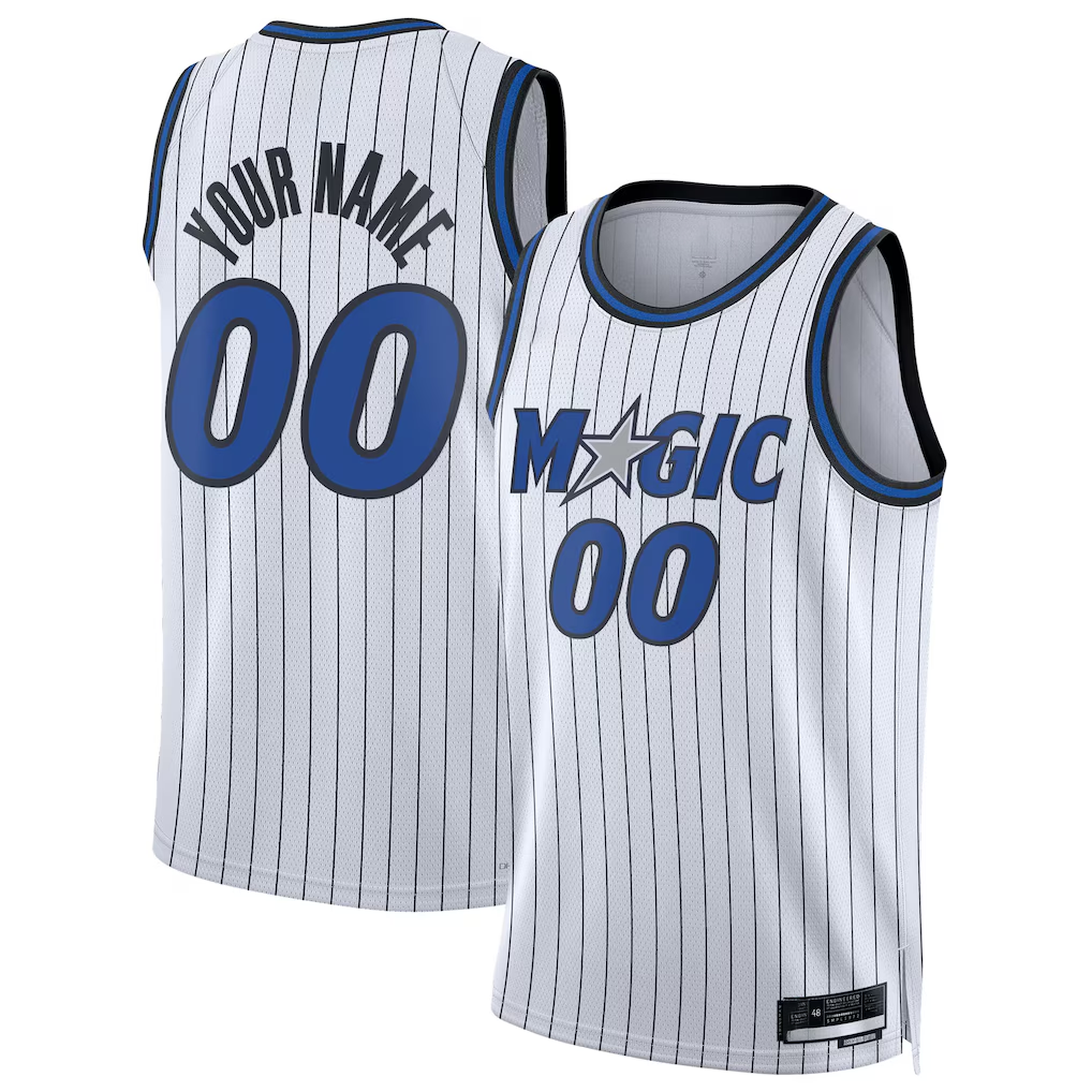 My Store Custom O.Magic White Swingman Jerseys - Association Edition