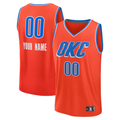 My Store Custom OC.Thunder Orange Swingman Stitched Jerseys - Icon Edition