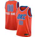 My Store Custom OC.Thunder Orange Swingman Stitched Jerseys- Statement Edition