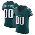 My Store Custom P.Eagles Midnight Green Team Vapor F.U.S.E. Elite Stitched Jerseys
