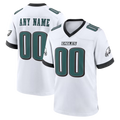 My Store Custom P.Eagles White White Game Stitched Jerseys