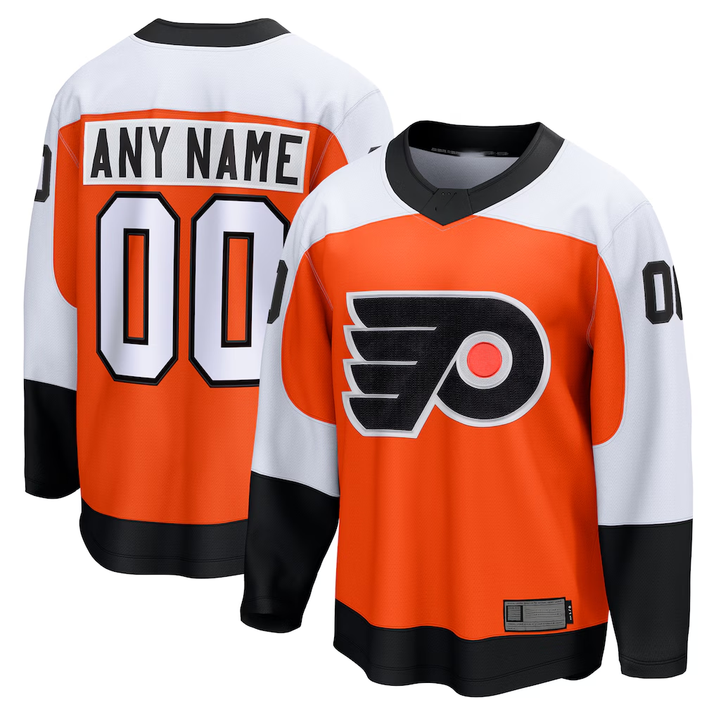 My Store Custom P.Flyers Orange Home Breakaway Jerseys