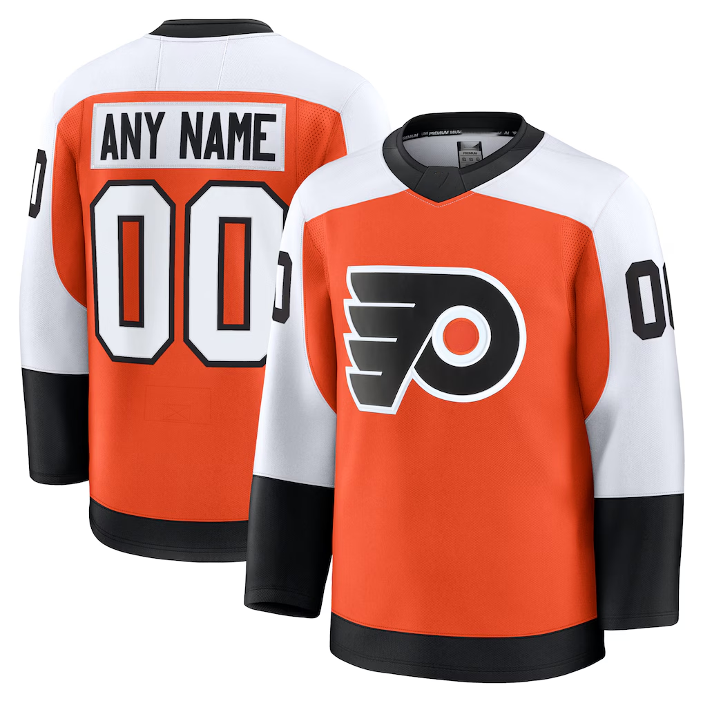 My Store Custom P.Flyers Orange Home Premium Jerseys